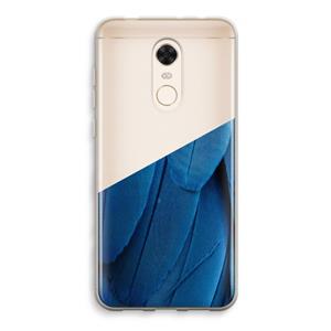 CaseCompany Pauw: Xiaomi Redmi 5 Transparant Hoesje
