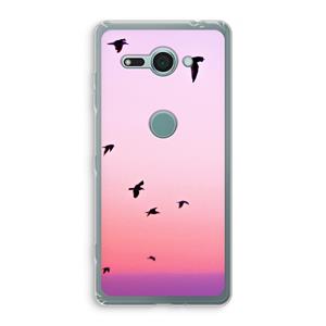 CaseCompany Fly away: Sony Xperia XZ2 Compact Transparant Hoesje