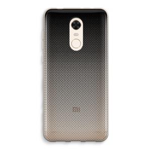 CaseCompany Musketon Halftone: Xiaomi Redmi 5 Transparant Hoesje