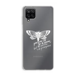 CaseCompany Good or bad: Samsung Galaxy A12 Transparant Hoesje
