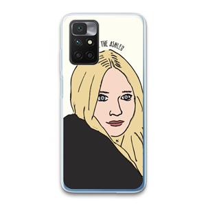 CaseCompany Ashley: Xiaomi Redmi 10 Transparant Hoesje