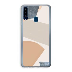 CaseCompany Formo: Samsung Galaxy A20s Transparant Hoesje
