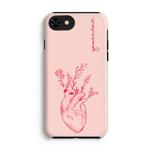 CaseCompany Blooming Heart: iPhone 8 Tough Case