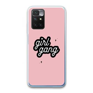 CaseCompany Girl Gang: Xiaomi Redmi 10 Transparant Hoesje