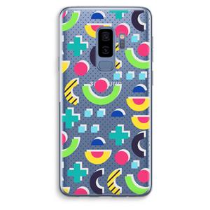 CaseCompany 8-bit N°1: Samsung Galaxy S9 Plus Transparant Hoesje