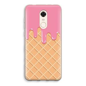 CaseCompany Ice cream: Xiaomi Redmi 5 Transparant Hoesje