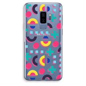 CaseCompany 8-bit N°2: Samsung Galaxy S9 Plus Transparant Hoesje