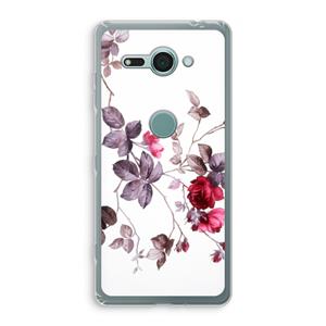 CaseCompany Mooie bloemen: Sony Xperia XZ2 Compact Transparant Hoesje