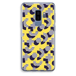 CaseCompany 8-bit N°3: Samsung Galaxy S9 Plus Transparant Hoesje