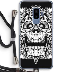 CaseCompany Seek & Destroy: Samsung Galaxy S9 Plus Transparant Hoesje met koord