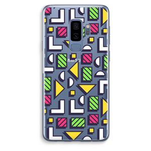 CaseCompany 8-bit N°4: Samsung Galaxy S9 Plus Transparant Hoesje