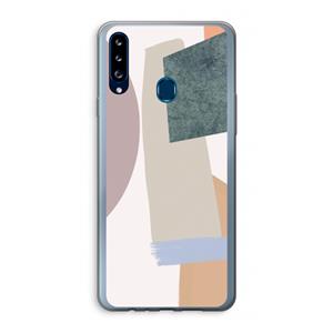 CaseCompany Lindo: Samsung Galaxy A20s Transparant Hoesje