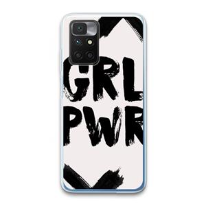 CaseCompany Girl Power #2: Xiaomi Redmi 10 Transparant Hoesje