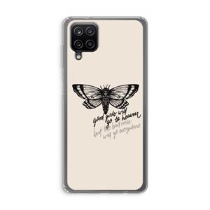 CaseCompany Good or bad: Samsung Galaxy A12 Transparant Hoesje