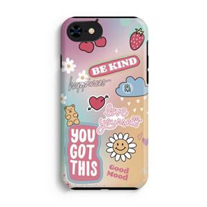 CaseCompany Positivity: iPhone 8 Tough Case