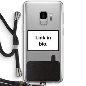 CaseCompany Link in bio: Samsung Galaxy S9 Transparant Hoesje met koord