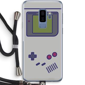 CaseCompany Game On: Samsung Galaxy S9 Plus Transparant Hoesje met koord
