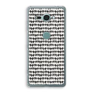 CaseCompany Crazy shapes: Sony Xperia XZ2 Compact Transparant Hoesje