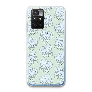 CaseCompany Octopussen: Xiaomi Redmi 10 Transparant Hoesje