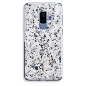 CaseCompany Gespikkelde marmer: Samsung Galaxy S9 Plus Transparant Hoesje