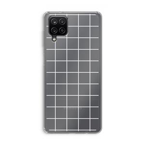 CaseCompany Rooster 2: Samsung Galaxy A12 Transparant Hoesje