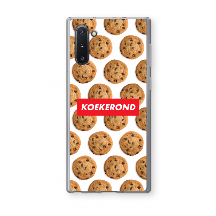 CaseCompany Koekerond: Samsung Galaxy Note 10 Transparant Hoesje