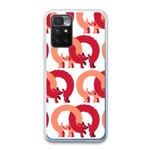 CaseCompany Dogs: Xiaomi Redmi 10 Transparant Hoesje