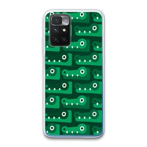 CaseCompany Crocs: Xiaomi Redmi 10 Transparant Hoesje