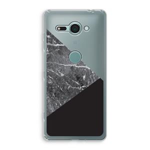 CaseCompany Combinatie marmer: Sony Xperia XZ2 Compact Transparant Hoesje