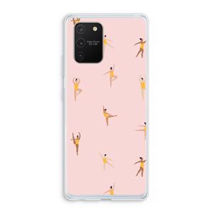 CaseCompany Dans #2: Samsung Galaxy S10 Lite Transparant Hoesje