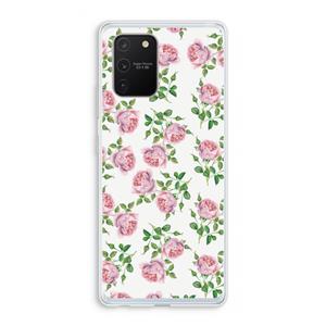 CaseCompany Kleine roosjes: Samsung Galaxy S10 Lite Transparant Hoesje