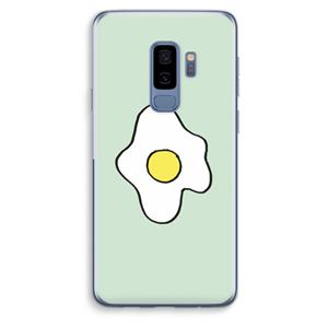CaseCompany Spiegelei: Samsung Galaxy S9 Plus Transparant Hoesje