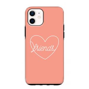 CaseCompany Friends heart: iPhone 12 mini Tough Case