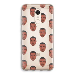 CaseCompany Kanye Call Me℃: Xiaomi Redmi 5 Transparant Hoesje