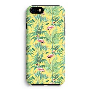 CaseCompany Flamingo party: iPhone 8 Tough Case