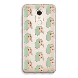 CaseCompany King Kylie: Xiaomi Redmi 5 Transparant Hoesje