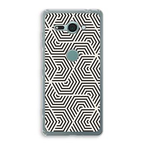 CaseCompany Magic pattern: Sony Xperia XZ2 Compact Transparant Hoesje