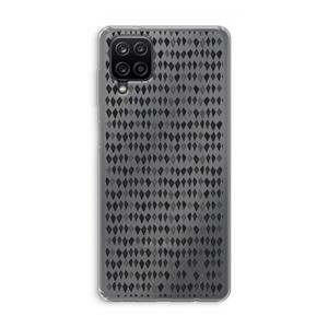 CaseCompany Crazy shapes: Samsung Galaxy A12 Transparant Hoesje