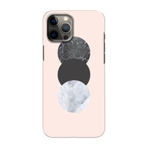 CaseCompany Marmeren cirkels: Volledig geprint iPhone 12 Pro Max Hoesje