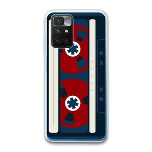 CaseCompany Here's your tape: Xiaomi Redmi 10 Transparant Hoesje