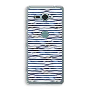 CaseCompany Verrassende lijnen: Sony Xperia XZ2 Compact Transparant Hoesje