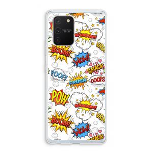 CaseCompany Pow Smack: Samsung Galaxy S10 Lite Transparant Hoesje