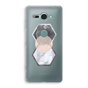 CaseCompany Creatieve toets: Sony Xperia XZ2 Compact Transparant Hoesje