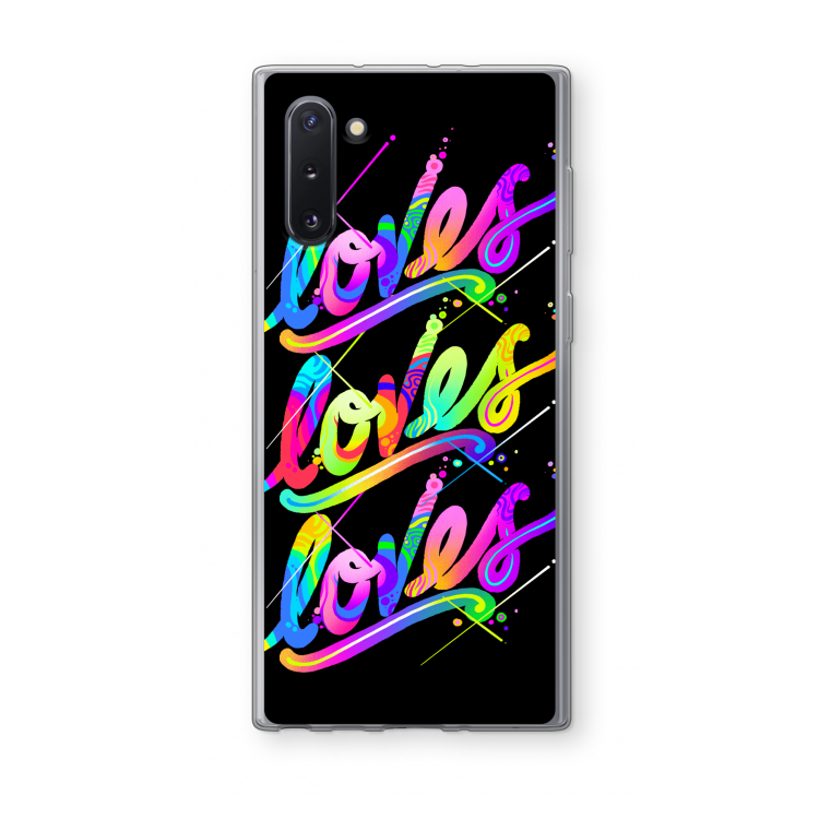 CaseCompany Loves: Samsung Galaxy Note 10 Transparant Hoesje