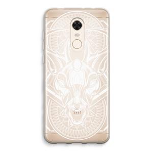 CaseCompany Oh Deer: Xiaomi Redmi 5 Transparant Hoesje