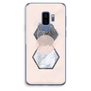 CaseCompany Creatieve toets: Samsung Galaxy S9 Plus Transparant Hoesje