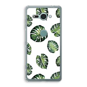 CaseCompany Tropische bladeren: Sony Xperia XZ2 Compact Transparant Hoesje