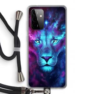 CaseCompany Firstborn: Samsung Galaxy A72 5G Transparant Hoesje met koord
