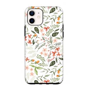 CaseCompany Sweet little flowers: iPhone 12 mini Tough Case