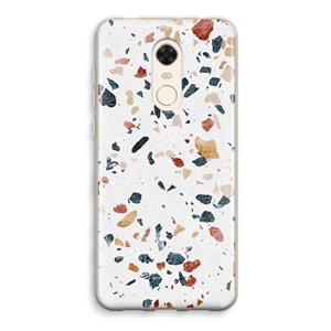 CaseCompany Terrazzo N°4: Xiaomi Redmi 5 Transparant Hoesje